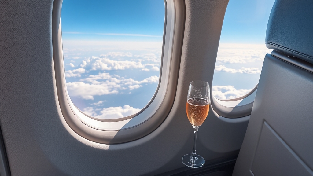 스카이팀 좌석 업그레이드 활용법 (realistic 스타일)