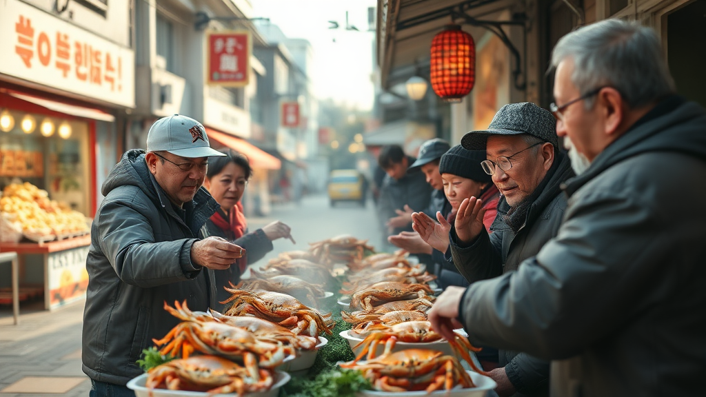 장민호의 포항 미식 여행 (realistic 스타일)