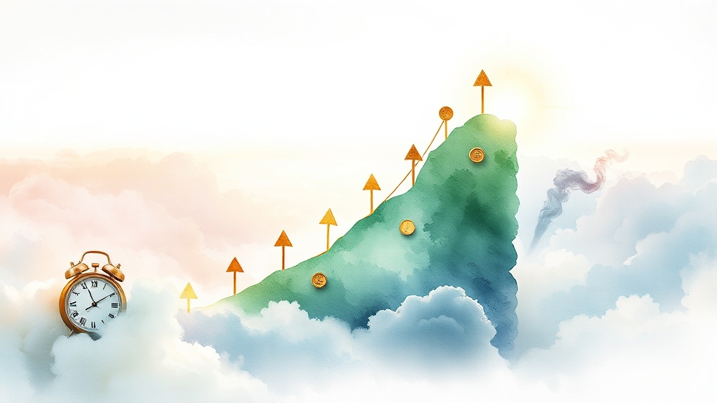 중도 해지, 꼭 알아두세요 (watercolor 스타일)