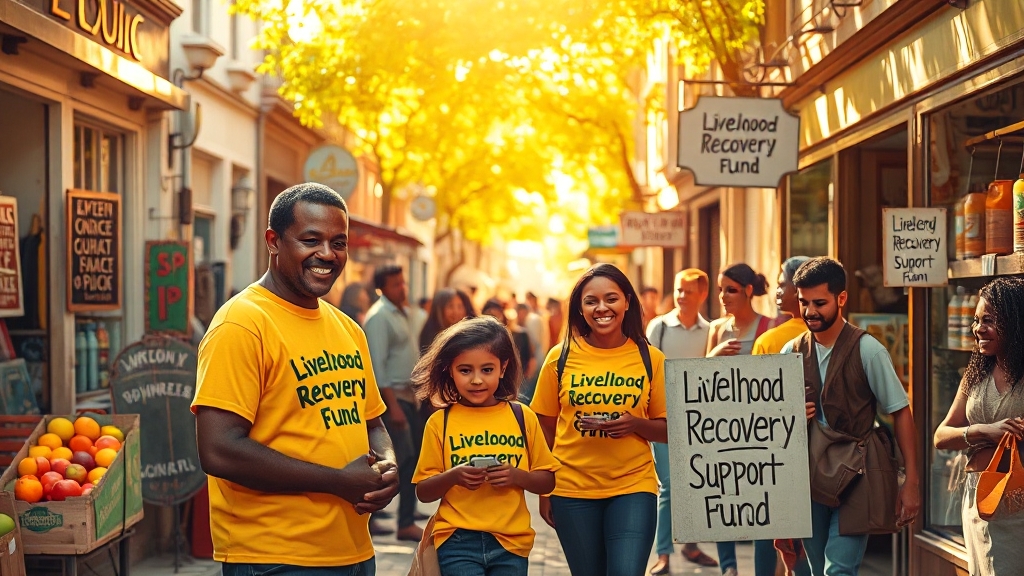 지역 경제 활성화 기여 방법 (realistic 스타일)