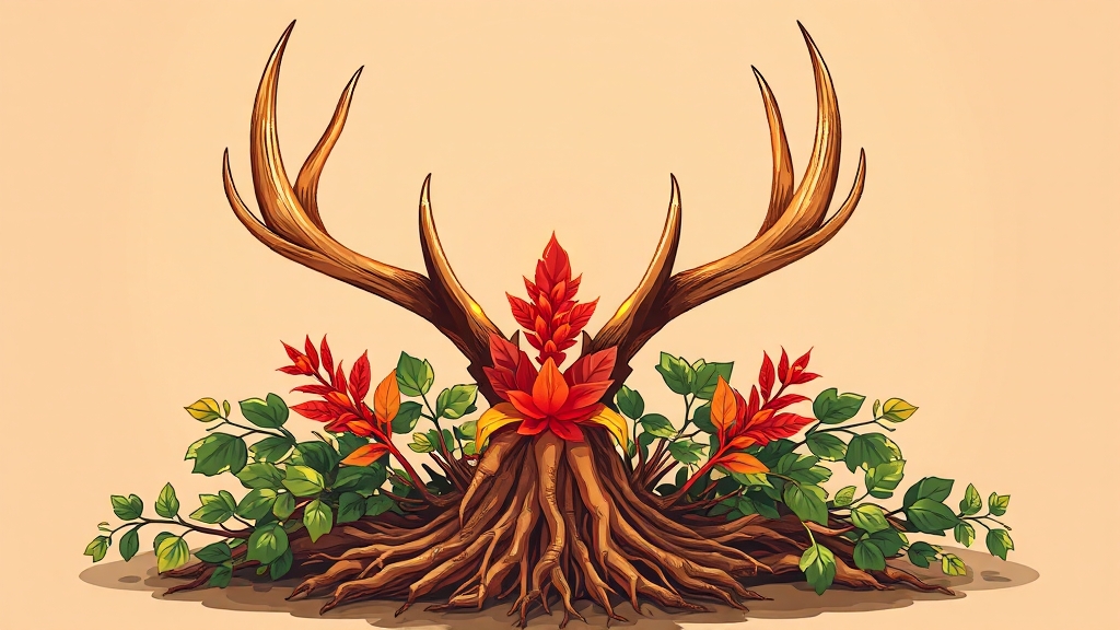 다른 건강식품과의 조합 (illustration 스타일)