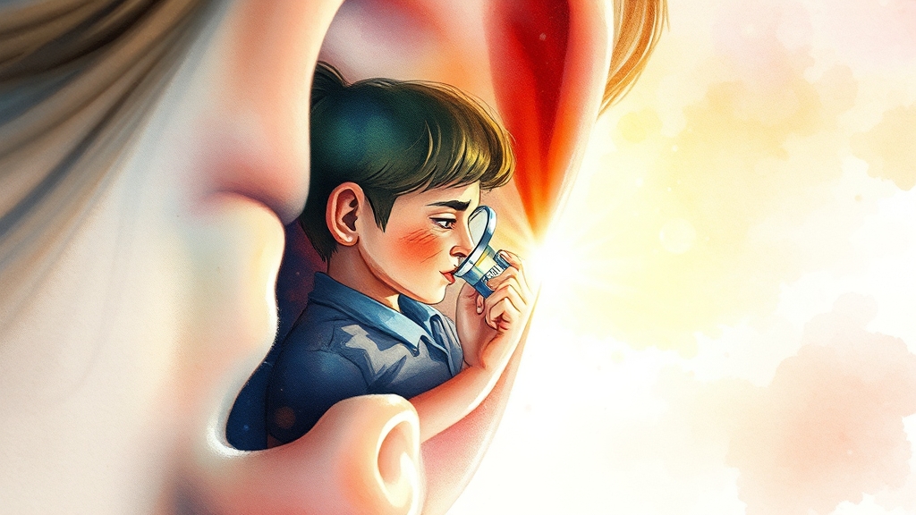 이명, 방치하면 안 되는 이유: 초기 대응 중요 (watercolor 스타일)