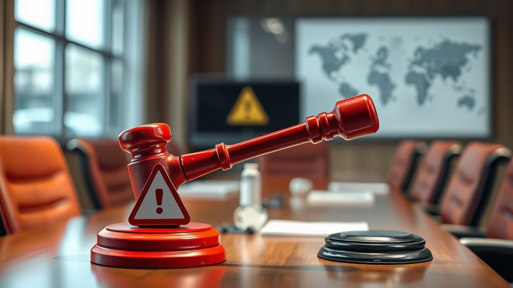 금융당국의 조사 및 대응 (realistic 스타일)