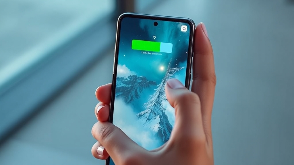 배터리 및 충전 성능은? (realistic 스타일)