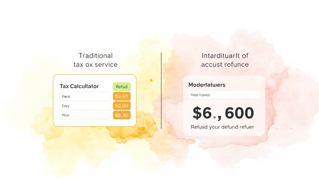 홈택스 vs. 세무 플랫폼, 나에게 맞는 선택은? (watercolor 스타일)