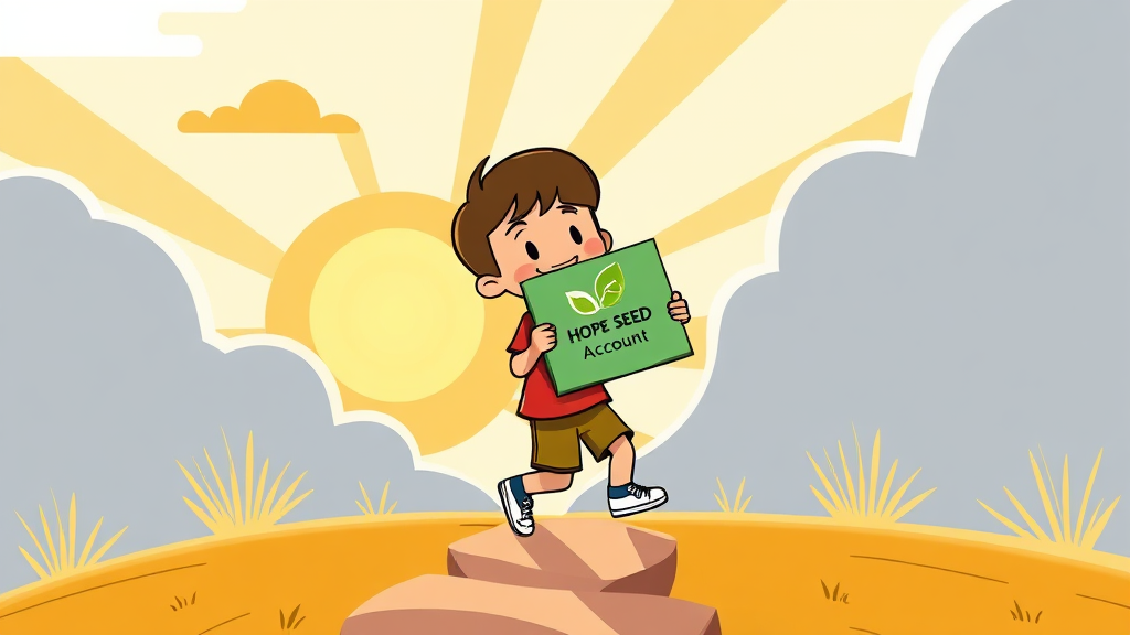 디딤씨앗통장, 무엇일까요? (cartoon 스타일)