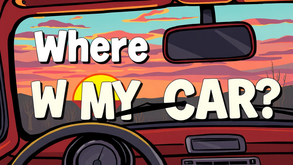 내 차, 대상 차량일까? (cartoon 스타일)