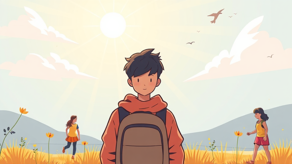 정부 지원 사업, 놓치지 마세요! (illustration 스타일)