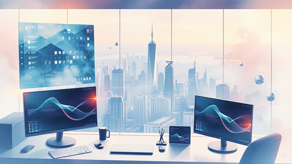 한글 2024의 핵심 기능 살펴보기 (watercolor 스타일)