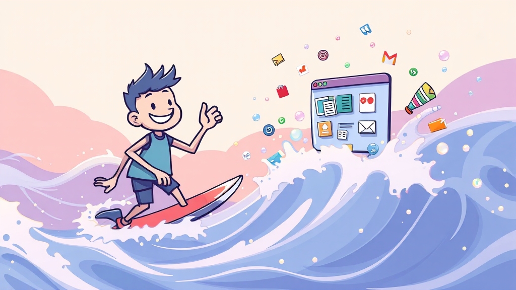 웨일 주요 기능 (cartoon 스타일)