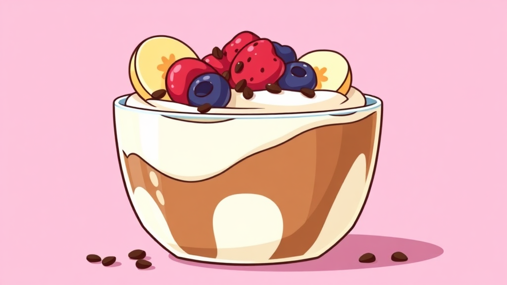 카카오닙스를 요거트 오트밀 샐러드에 넣어 먹는 방법