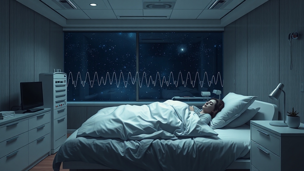 불면증, 어떻게 진단할까요? (realistic 스타일)