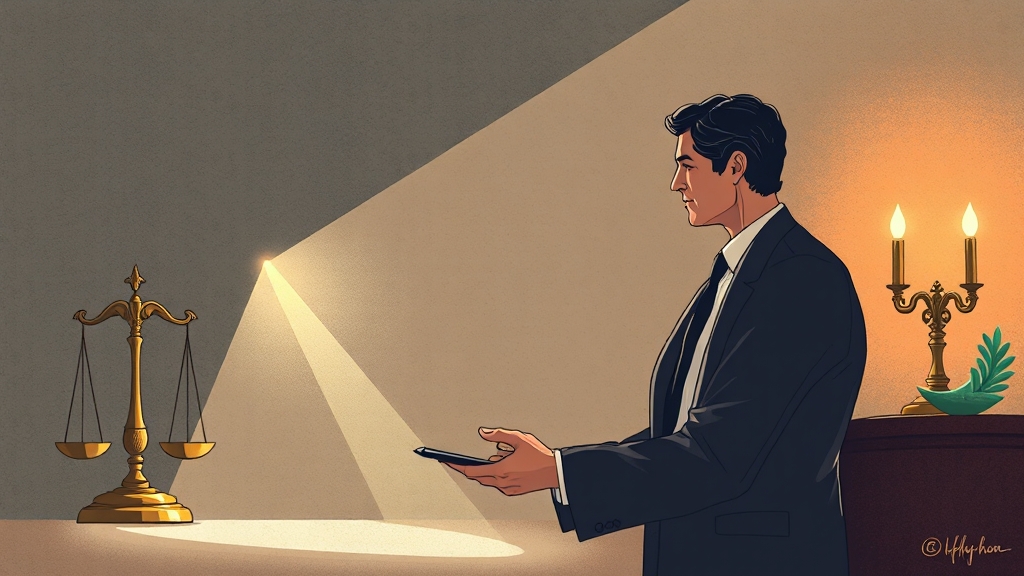 변호사, 언제 선임해야 할까? (illustration 스타일)