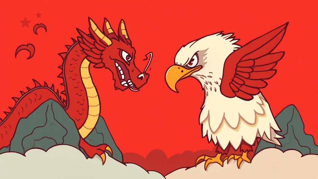 2025년 희토류 시장, 예측 불허 (cartoon 스타일)