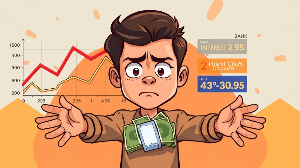 파킹통장 금리, 어떻게 변할까? (cartoon 스타일)