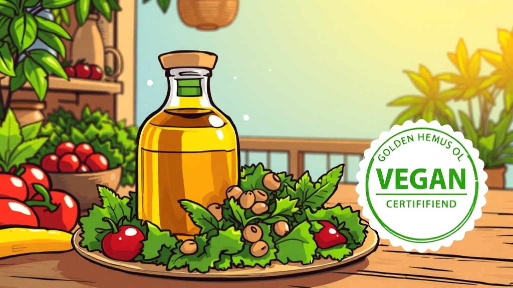 대마종자유, 섭취 방법은? (cartoon 스타일)