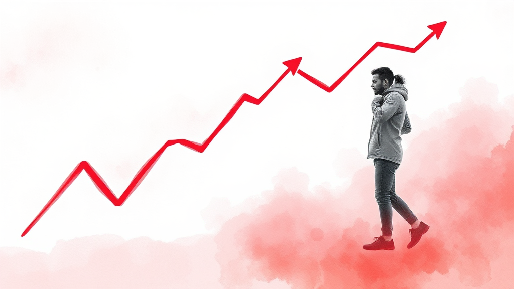 투자 심리는 어떻게 변했을까? (watercolor 스타일)