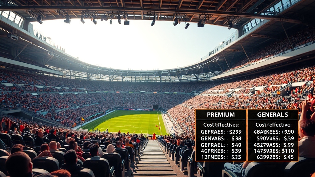 좌석별 가격 및 특징 (realistic 스타일)