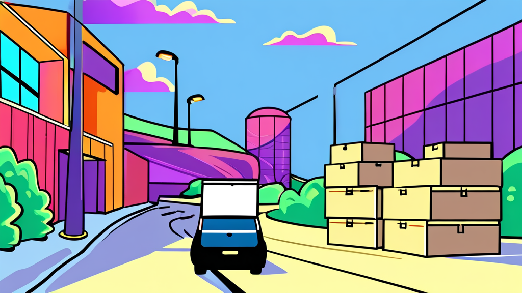 내 택배는 어디에? 분실 의심 시 확인 사항 (cartoon 스타일)