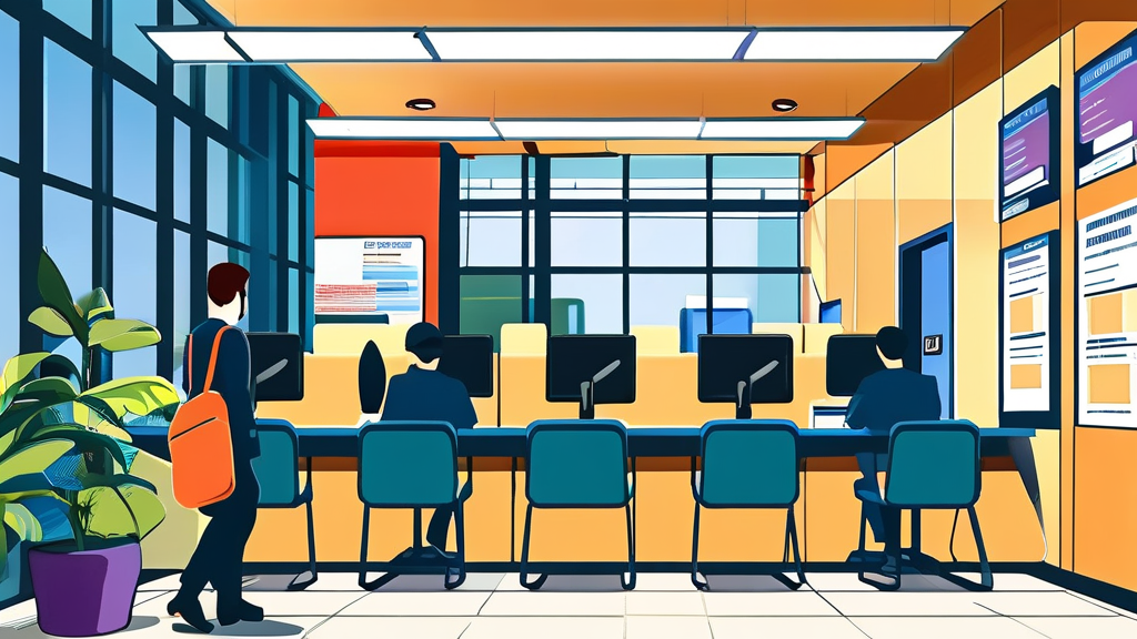 사건 문의 및 진정서 제출 절차 (cartoon 스타일)