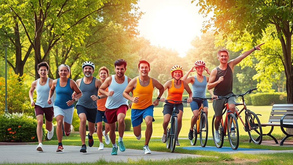 면역력 강화 생활 습관 (realistic 스타일)