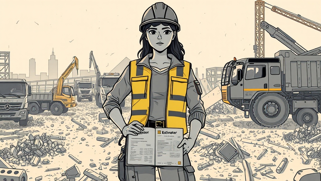 믿을 수 있는 철거업체, 어떻게 고를까? (illustration 스타일)