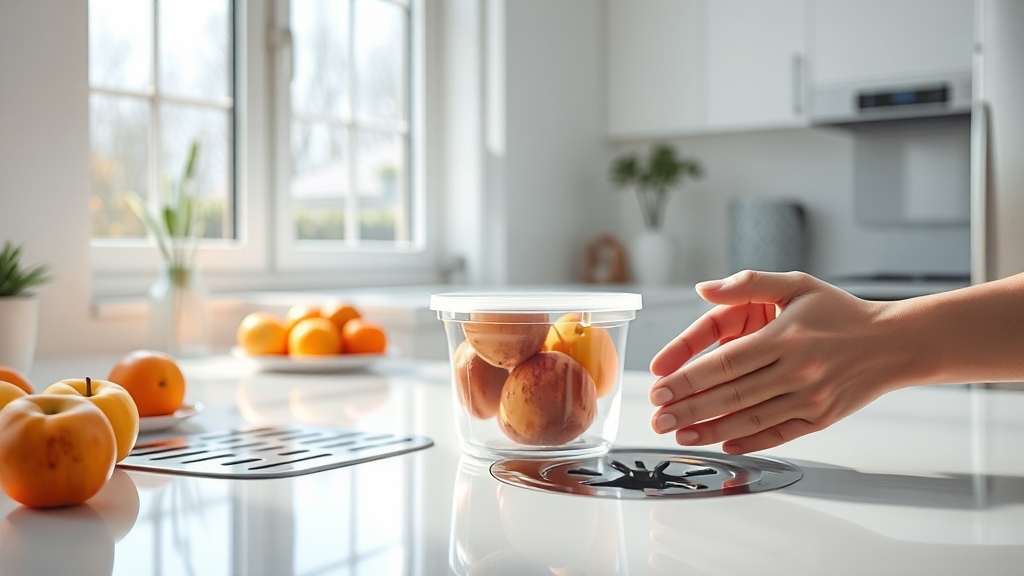 초파리 예방 꿀팁 (realistic 스타일)