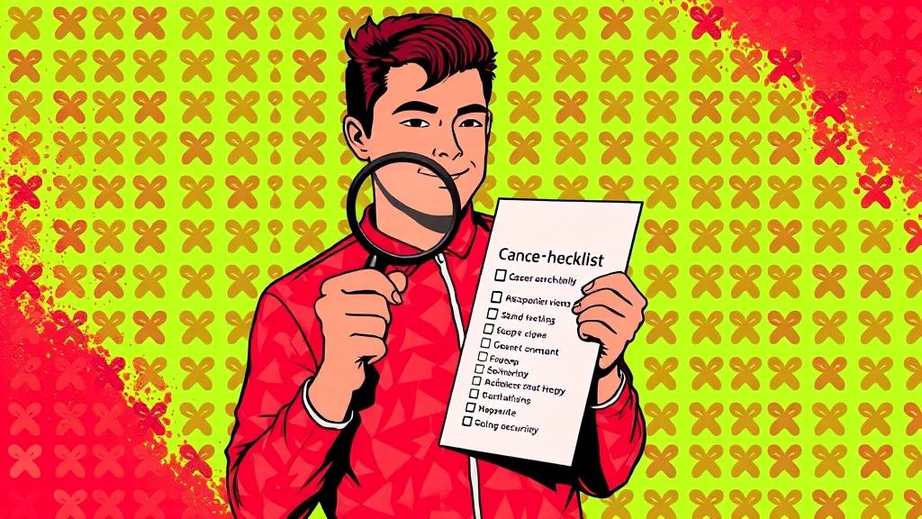 가입 전 꼭 체크해야 할 사항들 (popart 스타일)