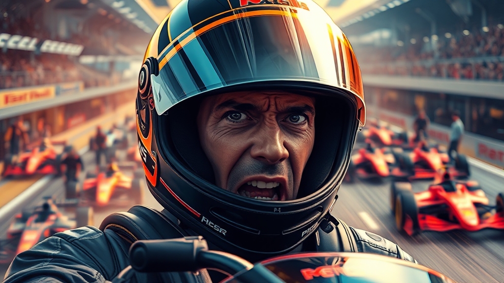 F1 더 무비: 감상 포인트 (illustration 스타일)
