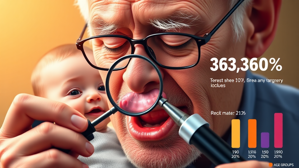 연령대별 수술 특징 (realistic 스타일)