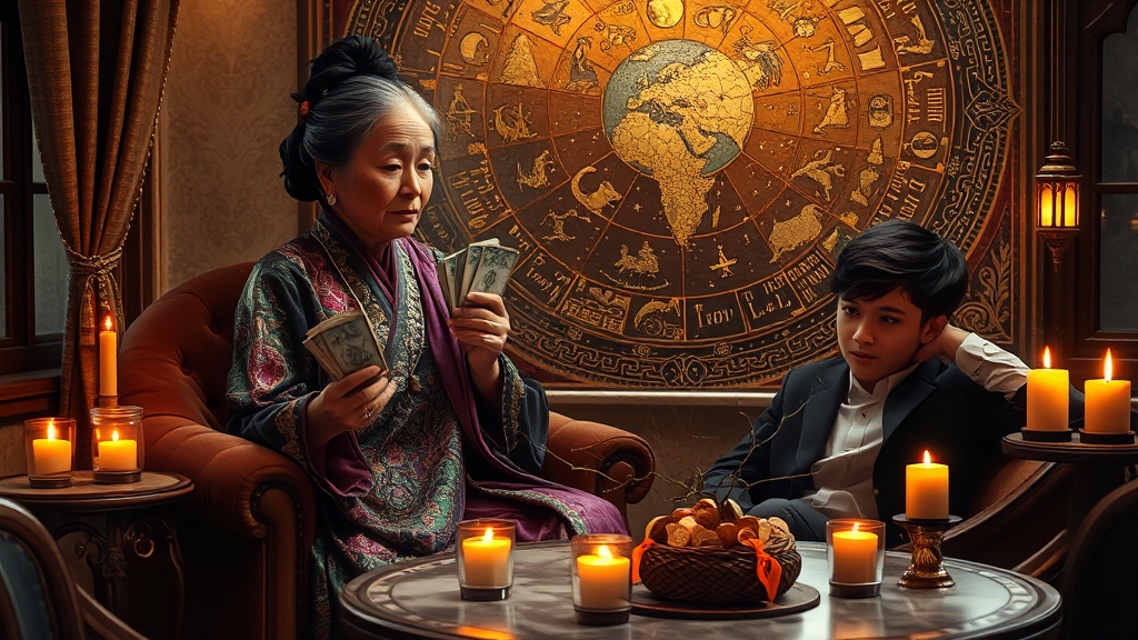 12가지 띠별 운세 (realistic 스타일) (재시도)