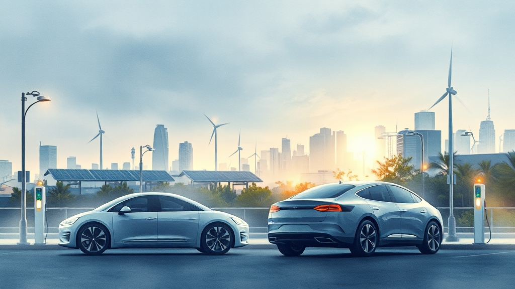 완속 vs 급속, 현명한 선택은? (watercolor 스타일)