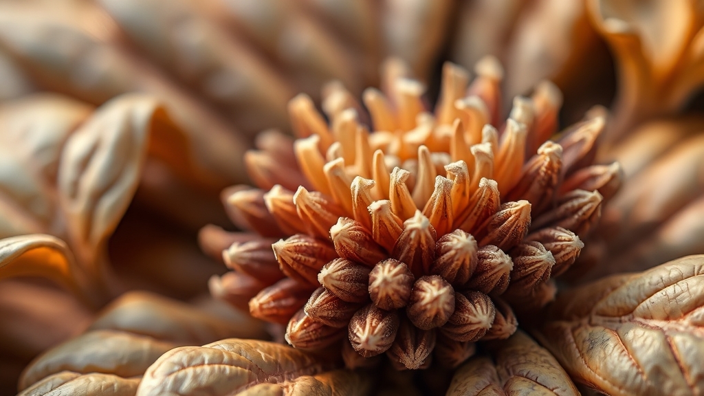 우슬뿌리의 주요 효능 (realistic 스타일)