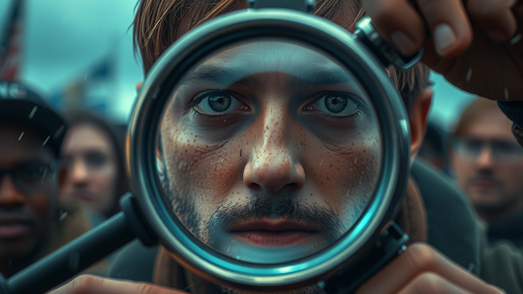 사회 주요 이슈 심층 보도 (realistic 스타일)