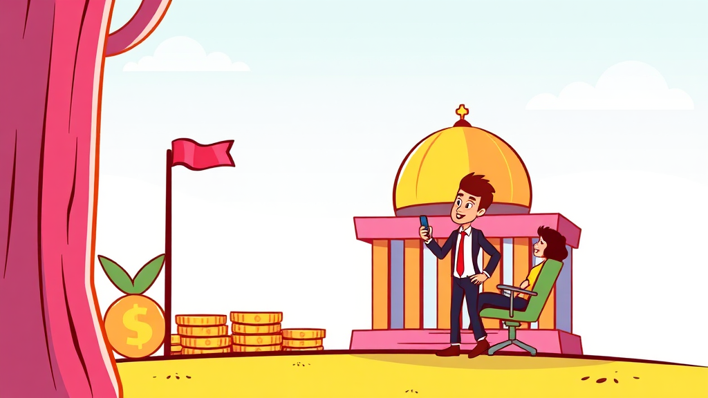 정책자금 거절 시 대안 및 추가 지원 방안 (cartoon 스타일)