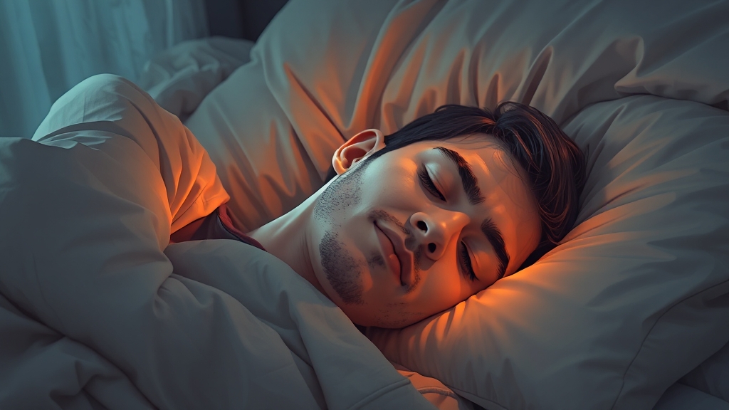 수면 개선 생활 습관 (realistic 스타일)