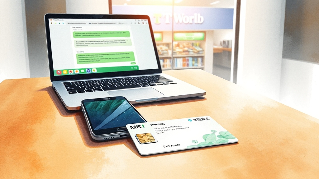 SK 알뜰폰 유심 교체 보호서비스 변경 구매 총정리 (25년 5월) 4 유심 교체, 온라인 vs 오프라인? (watercolor 스타일)