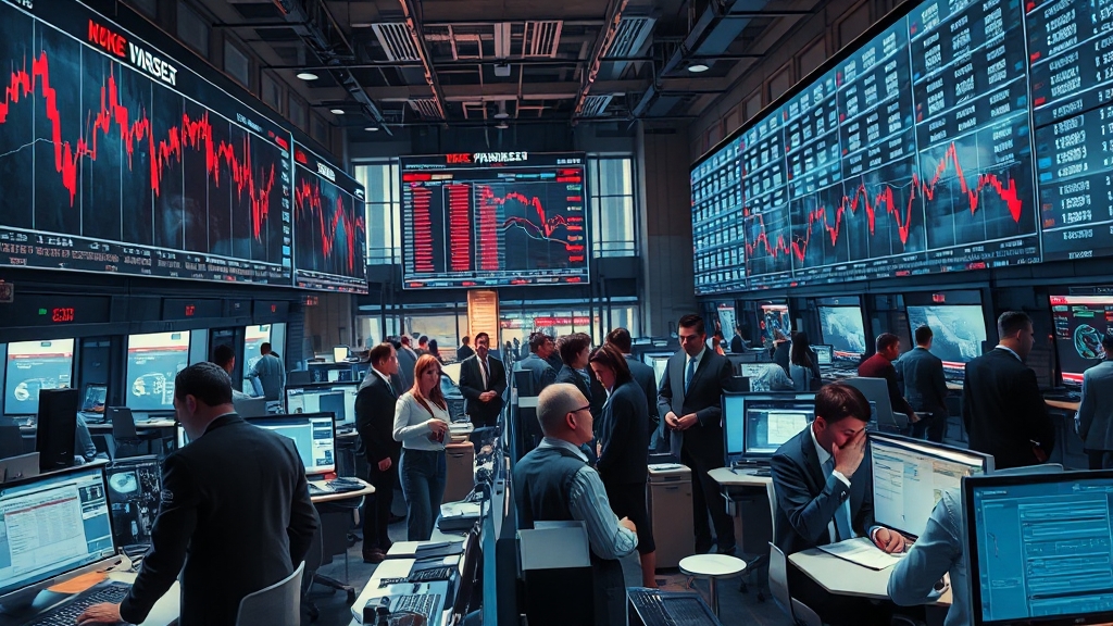 투자자 반응, 왜 우려가 클까요? (realistic 스타일)