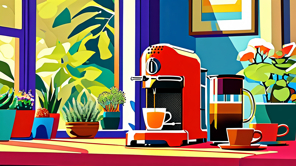 브레빌 870/880, 100만원대 에스프레소 머신 비교 분석 (cartoon 스타일)