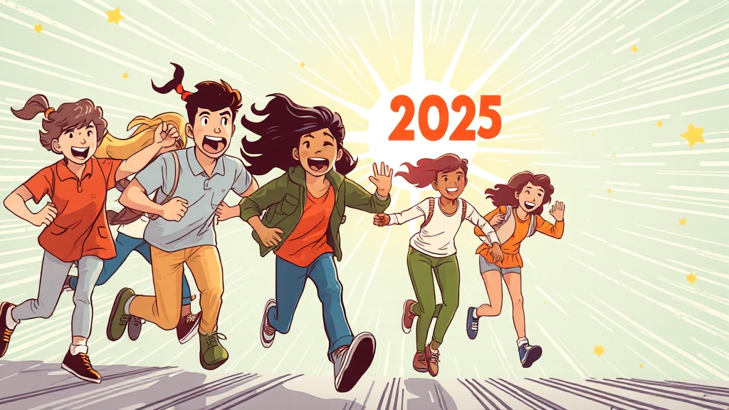 꿈을 향해, 힘차게! (cartoon 스타일)