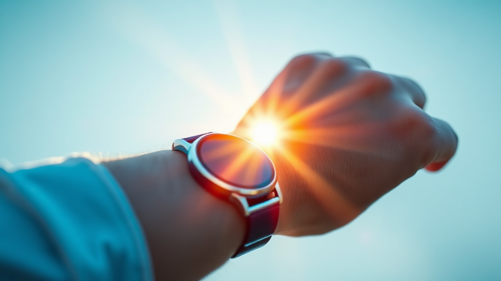 워치8 주요 기능 및 활용법 (realistic 스타일)