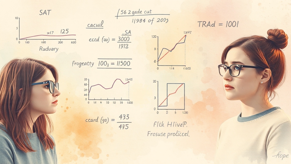 2026 수능 등급컷 예상 가이드 (watercolor 스타일)