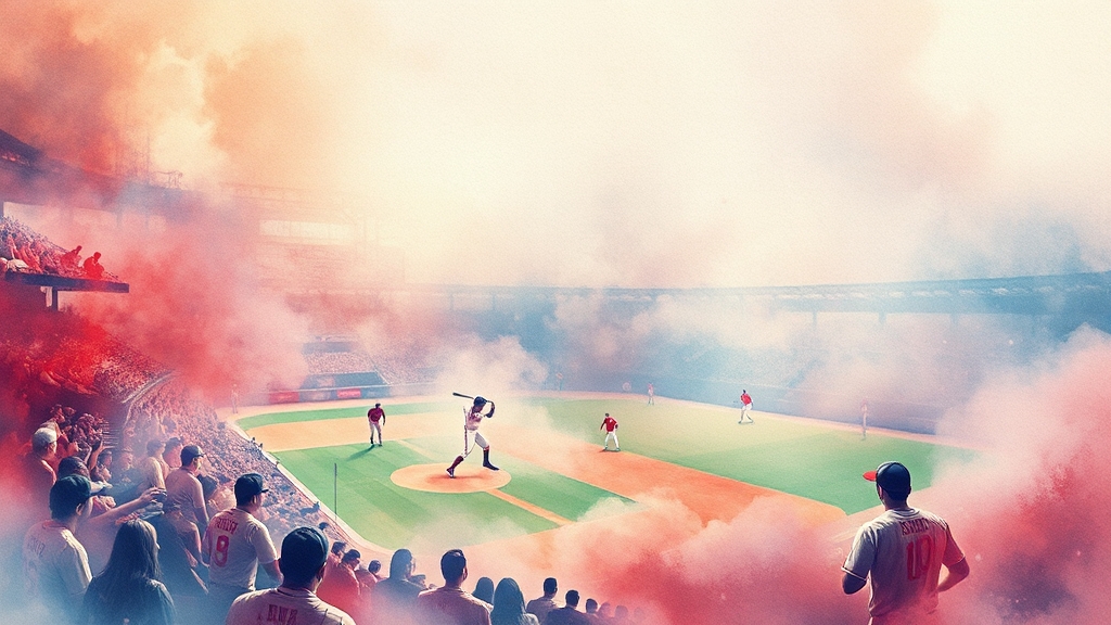 WBC 평가전 결과 (watercolor 스타일)