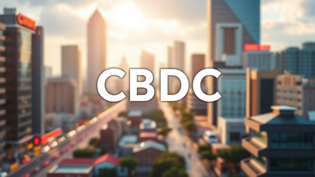 CBDC, 왜 필요할까? (realistic 스타일)