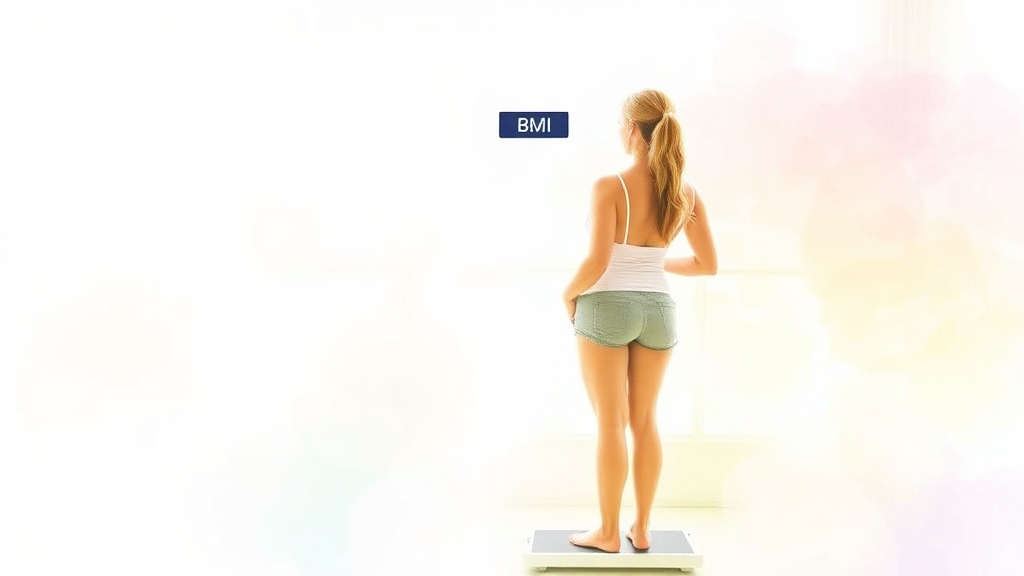 비만도 계산기란? (watercolor 스타일)