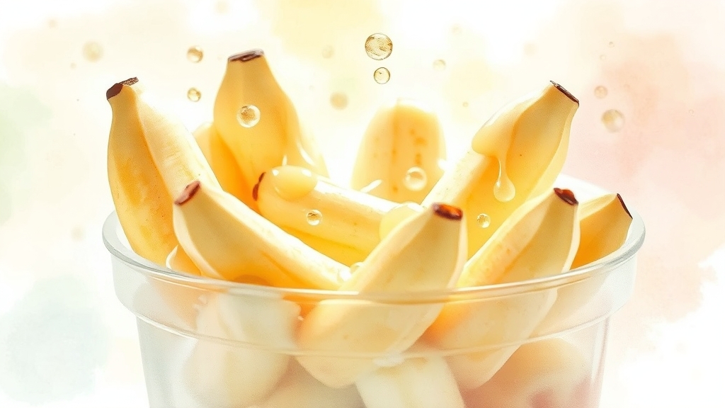 냉동 보관, 활용법은? (watercolor 스타일)