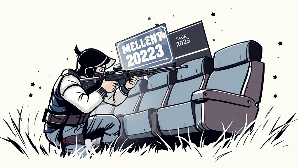 MMA 2025 티켓팅 성공 전략 (illustration 스타일) (재시도)