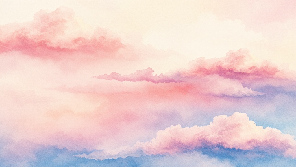 웹사이트 파일 업로드 및 관리 (watercolor 스타일)