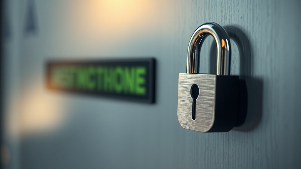 개인통관고유부호 관련 주의사항 (realistic 스타일)