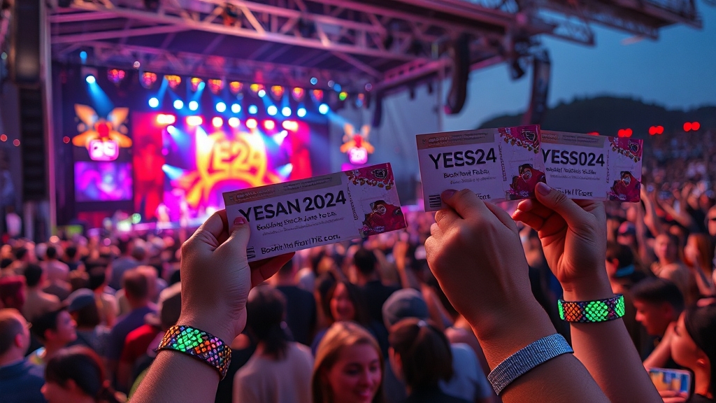 티켓 예매 상세 정보 (realistic 스타일)